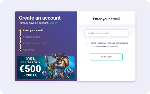 SafeCasino Regisztráció lépései 5